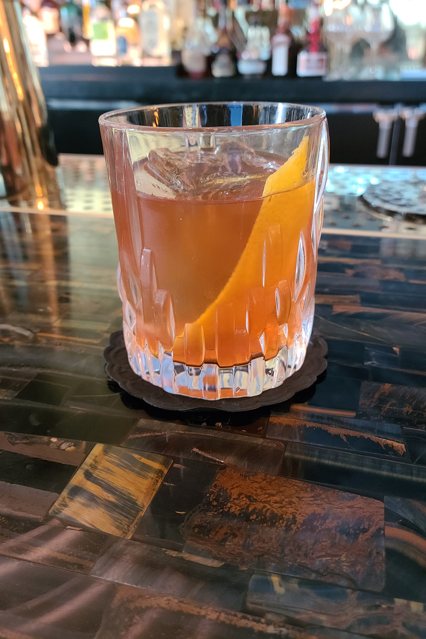 Pine Old Fashioned - Bourbon Old Fashioned