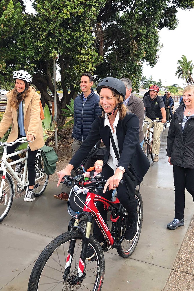 Catherine Blakespear agrees that bicycles will never be the dominant mode of transportation, but argues that a minute switch would be beneficial.