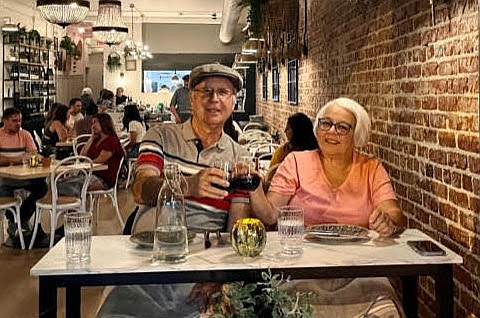 Bob and Joan LaRose: "We really did not need a median on the road too narrow for it. I don't really care what city planners say."