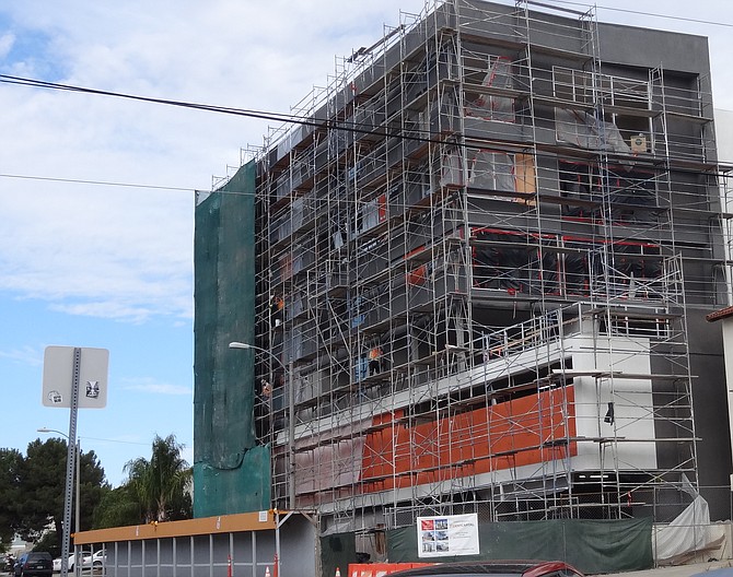 Ollie North Park building will have 44 apartments.