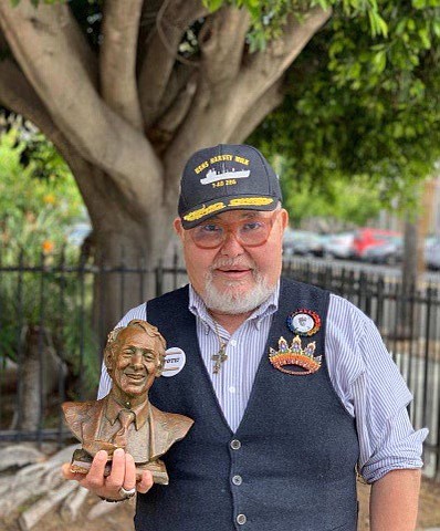 Local LGBTQ+ activist Nicole Murray Ramirez says the naming is about both Harvey Milk and "the veterans and active-duty service members serving today."