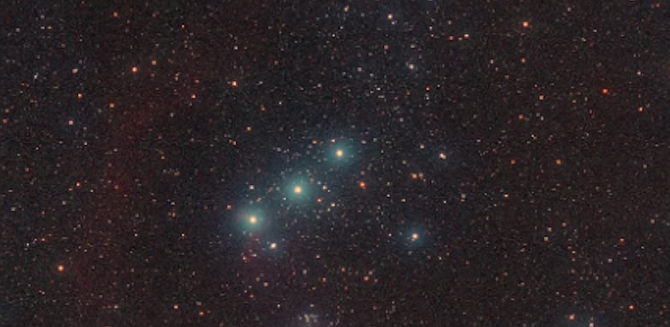 Orion is the brightest of the 88 constellations.