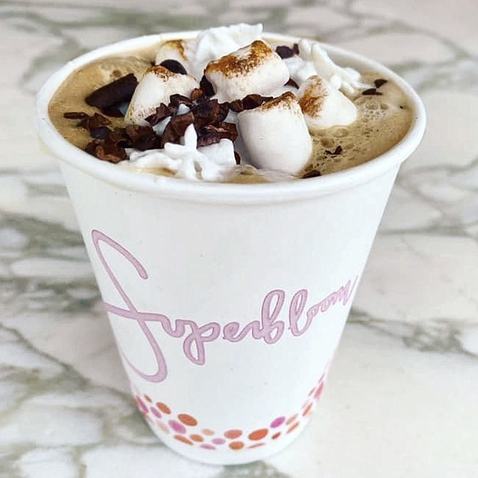 Superbloom mocha lattes, according to Instagram