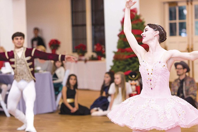 Enjoy a narrated performance of The Nutcracker by San Diego Ballet, scrumptious treats, hot cocoa and photo opportunities with Santa.