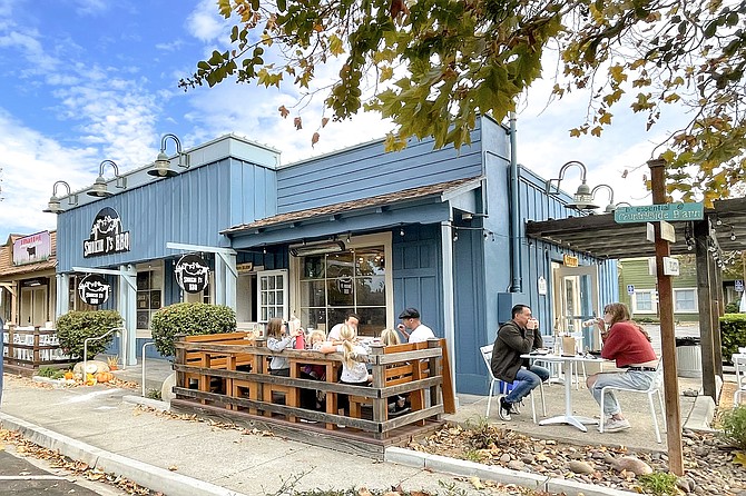 The country vibe is strong in Old Poway Village.