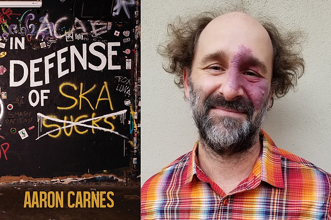 Aaron Carnes isn’t skared of skandalizing ska-haters.