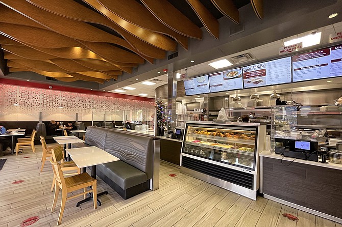 The small counter restaurant quickly grew into a larger, more stylish space.