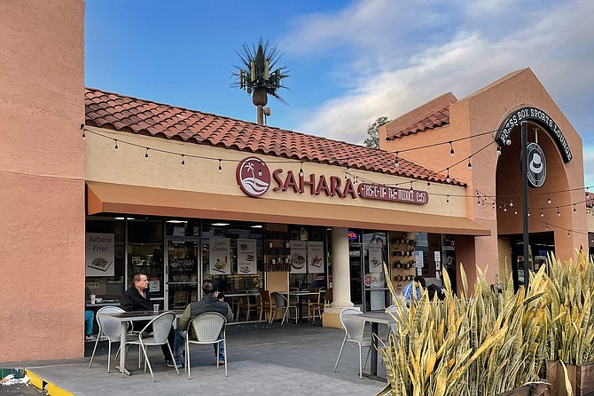 Sahara Taate of the Middle East, ten years an family-owned restaurant operating within a suburban strip mall