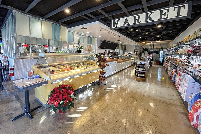 Lemon Grove's newest Italian restaurant includes a market offering gelato and imported goods.