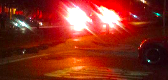 “My husband almost hit a guy crossing the 78 because he came out of nowhere and it was so dark.”