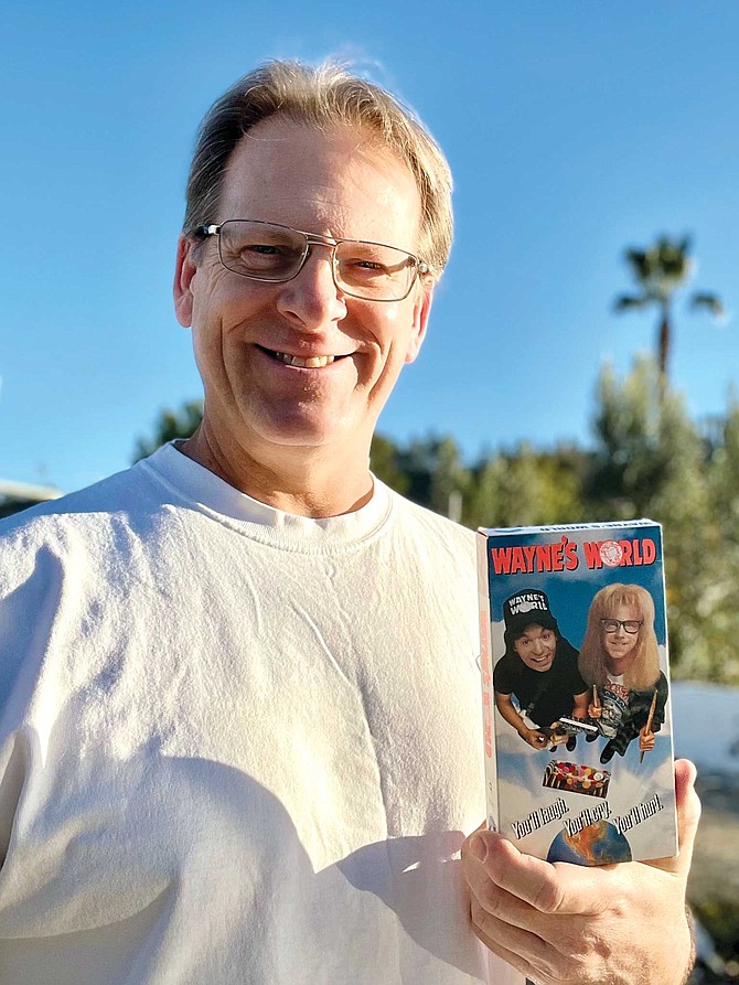 Richard Fox won a call-in contest for a Wayne’s World videotape. That made him eligible for a grand prize trip to New York City to see a taping of Saturday Night Live - which he also won.