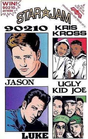 Starjam Comics issue, published in Hillcrest, with 90210 artwork contest