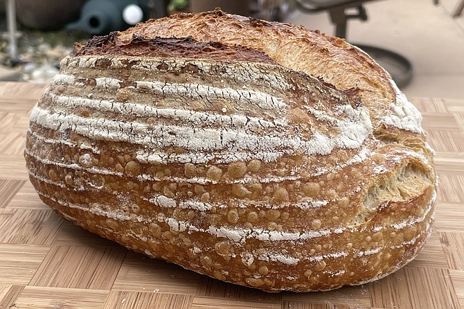 A heart sourdough loaf, only $6.50