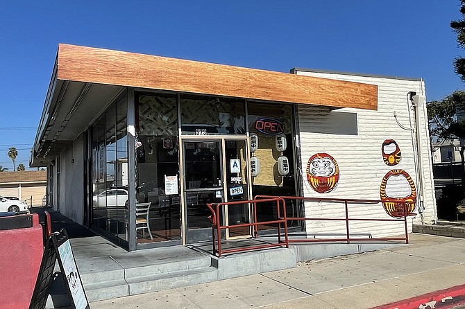 A small sandwich shop across from the mall