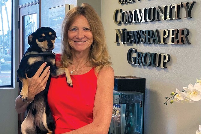 Julie Main publishes eight local newspapers (print and digital). “My team’s hours were cut during the pandemic,” Main says, “and a lot of my freelancers volunteered their work; everybody was very forgiving.”