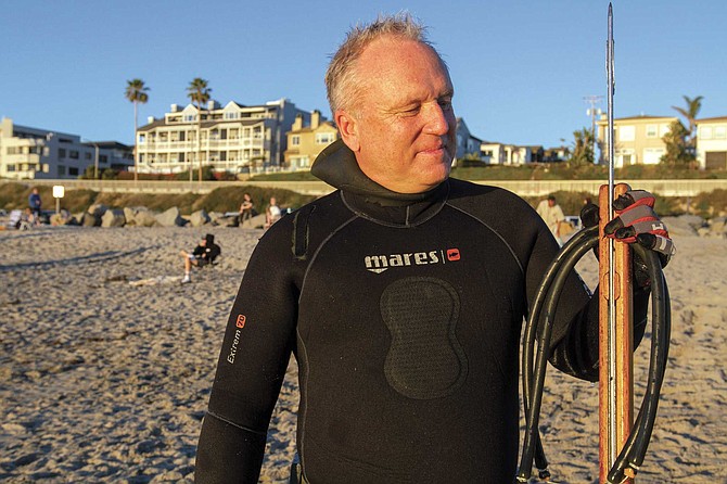 Volker mentors new divers, and tries to instill the lesson he learned as a kid. “I always say, ‘Every fish you take has an impact.’”