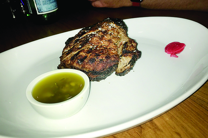 Steak from tenderest part of the cow eats like butter.