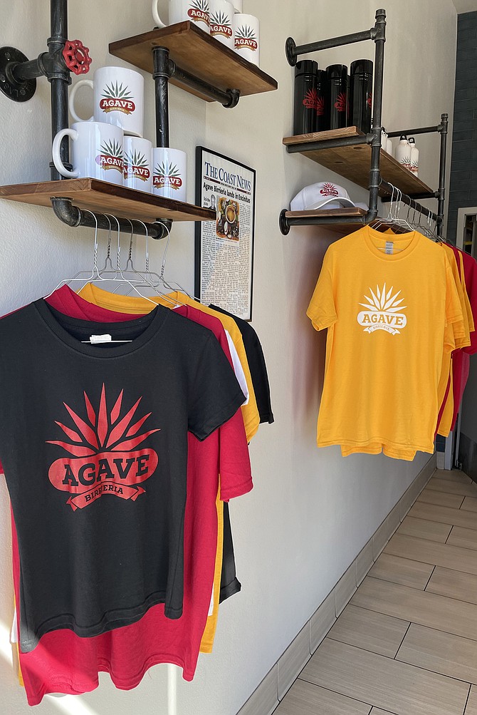 Merchandise, because people like to wear their birria devotion