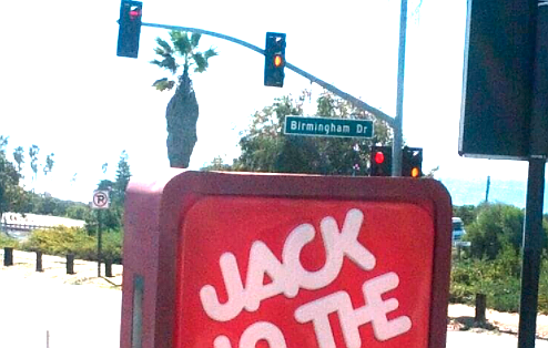 Jack in the Box peak business hours are spread throughout the day.