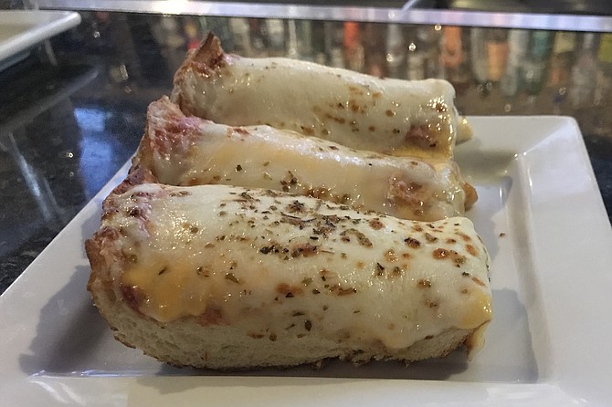Three Cheese Pizza Bread.