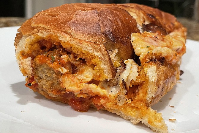 A too flat meatball sub
