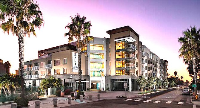 Vandals targeted the parking facility at the SALT complex and the interior of the soon-to-be-opened Brick Hotel.