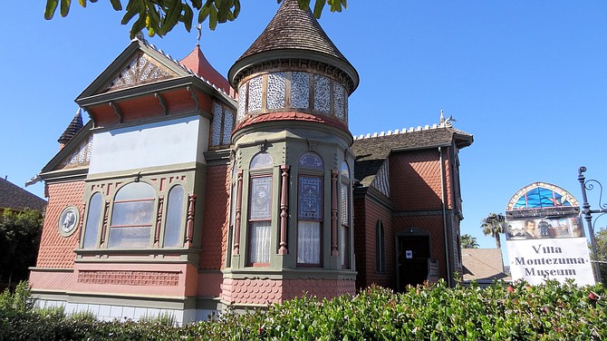 Villa Montezuma now open for tours Fridays, Saturdays, Sundays, 1, 2, 3, 4 p.m.