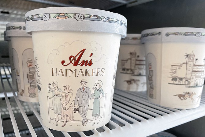 Pints for sale in the An's Hatmaker's cooler