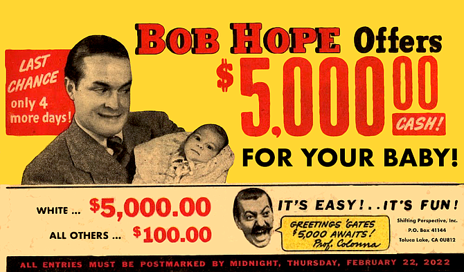 It was Hope's desire to build his own militia as early as 1947, until a call from Senator Joseph McCarthy made the entertainer think twice.
