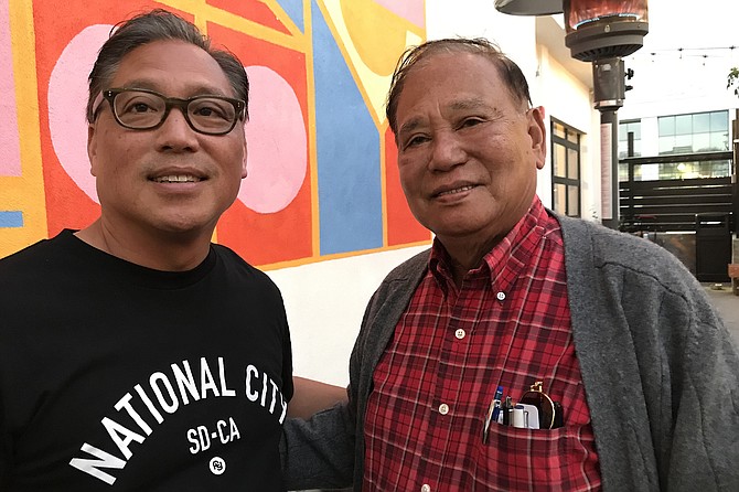 Joel and dad Tubao: determined to keep their project local, and minority-run.