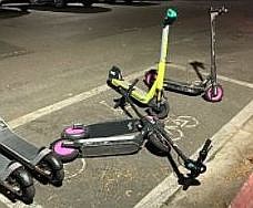 Scooter complaint, 611 W. Fir, February 20