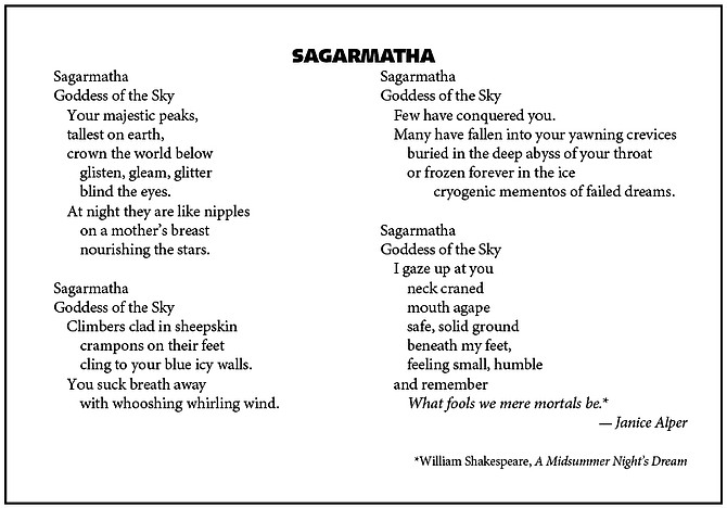 Sagarmatha by Janice Alper