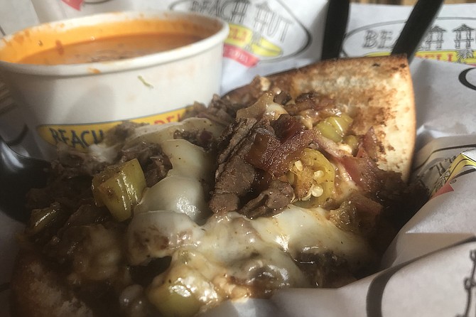 It is the savory marinade, cream cheese, and peperoncinis that make this a winner.