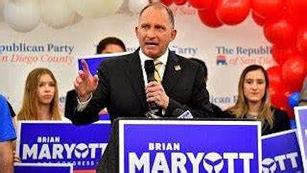 Brian Maryott has secured the endorsement of the Orange County and San Diego Republican central committees.