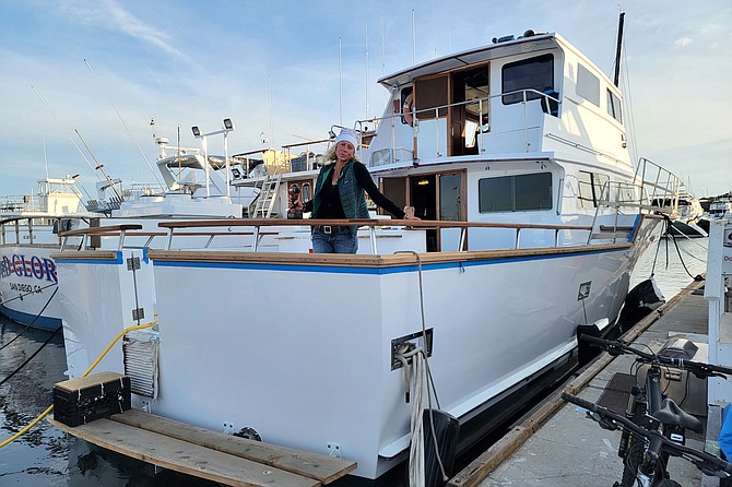 Kerry aboard “Patriot”