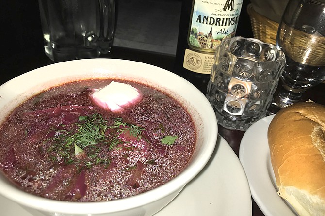 Red beet borscht, Ukraine’s gift to the world.