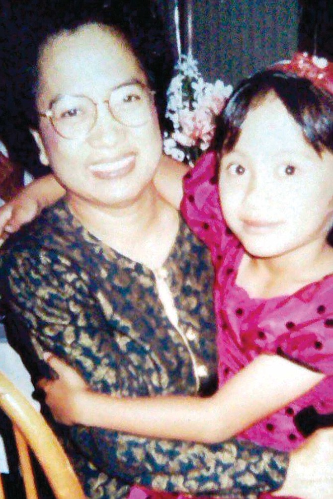 My mother was the axis around which my world spun. She was the sun around which I revolved.