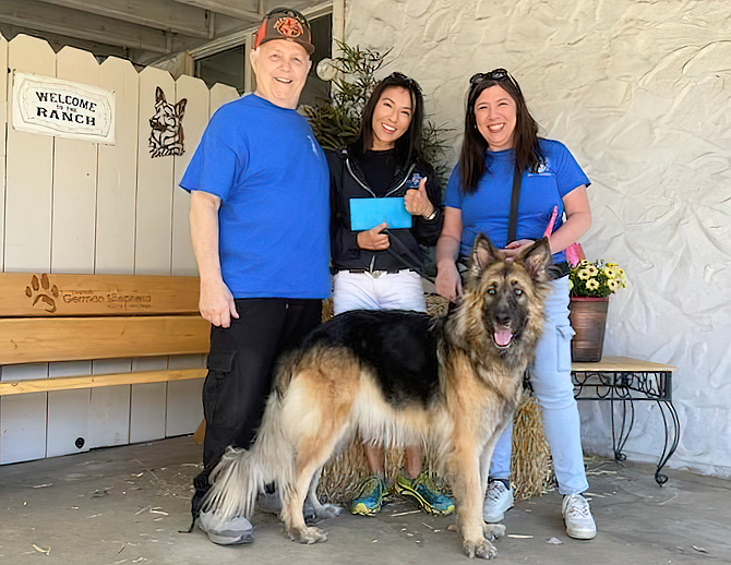 The Coastal German Shepherd Rescue of San Diego attended the San Diego Archers Flying Pig 3D Tournament and Fundraiser, March 6, 2022. https://www.facebook.com/CGSR.SD