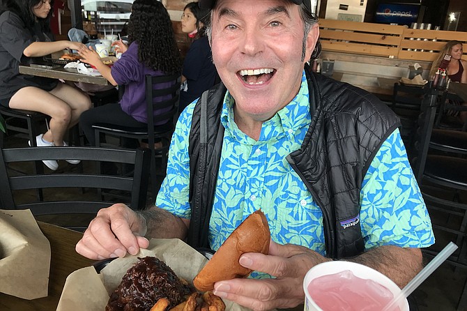 Kevin and Sloppy Joe: qualms with contents? Maybe. But happy camper? For sure.