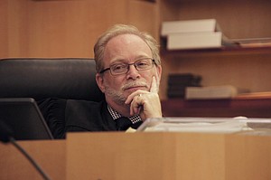 Hon. judge Weinreb before COVID. Photo by Eva Knott.