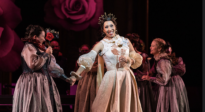 Nicole Cabell as Juliet. A lavish production proving that opera is still a reality in San Diego. - Image by Karli Cadel