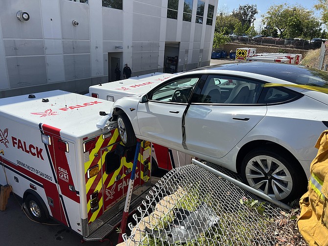 "Lifting the vehicle was the better idea."