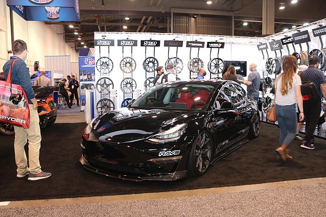 Ron Villarin's Tesla. "I didn't like that this guy in Los Angeles was doing it for clout.  He's making us look bad."