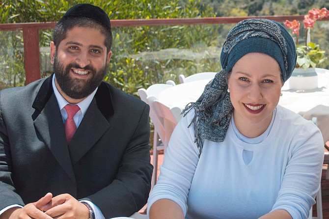 Rabbi Yonaton Halevy and wife Rabbanit Devorah Halevy