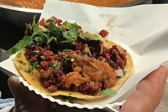 Like a complex haiku, a taco can encompass a world of tastes in its small disk.