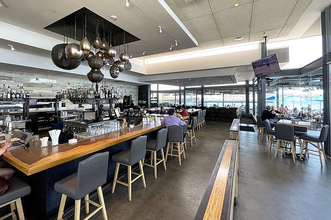 Inside, the bar fuels frequent large party gatherings.