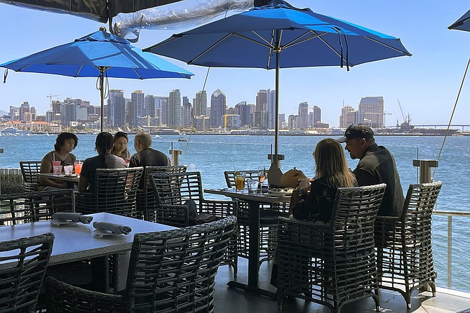 Coasterra serves Mexican seafood, but the main attraction is the view.