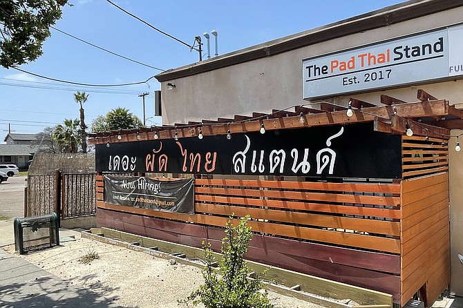 The Pad Thai Stand storefront in Clairemont opened during the pandemic.