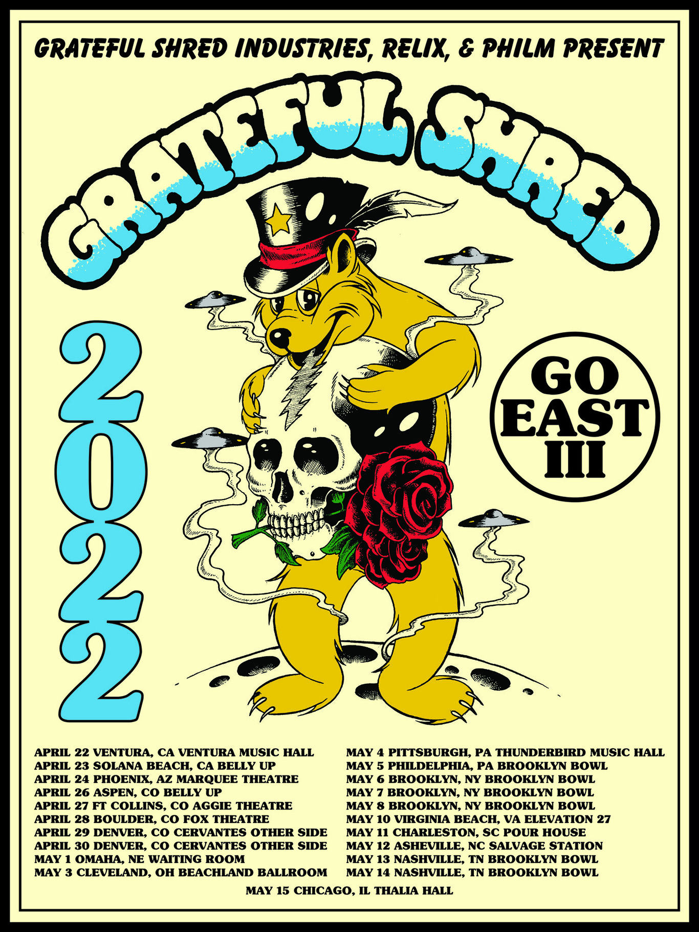Grateful Shred Live at Brooklyn Bowl on 2022-05-06 : Free Download, Borrow,  and Streaming : Internet Archive
