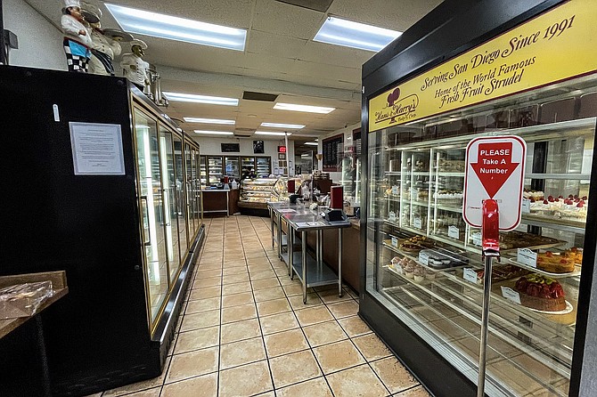 Take a number when you enter the expanded bake shop.